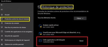 Historial de protección de Windows Defender W10 ¿cómo eliminarlo?