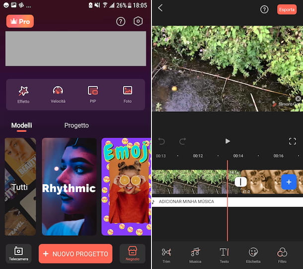 App para mesclar fotos e vídeos