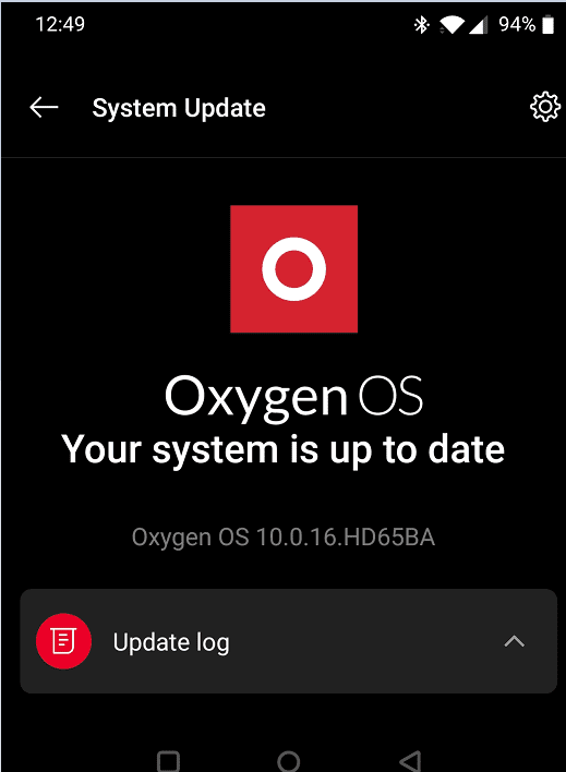 OnePlus error when checking for updates [Solved]