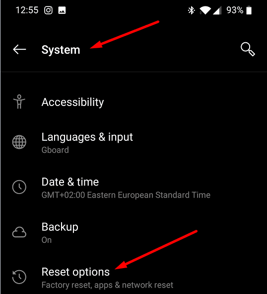 OnePlus error when checking for updates [Solved]