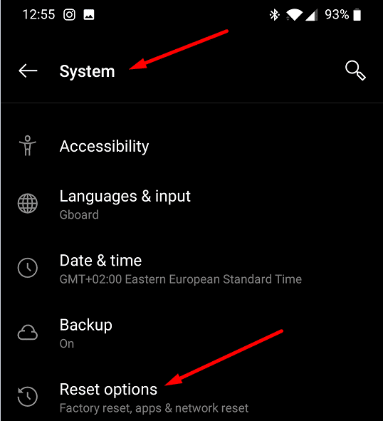 Erro OnePlus ao verificar atualizações [Resolvido]