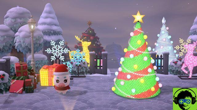 Animal Crossing New Horizons - All Snowflakes & Frozen Items & DIY Recipes