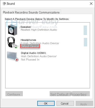 [Résolu] Casque connecté au PC mais le son sort des haut-parleurs ? -
