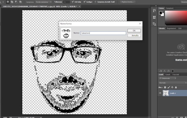 How to vectorize an image with Photoshop