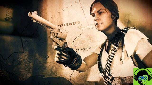 Recompensa online legendaria de Red Dead: Barbarella Alcazar