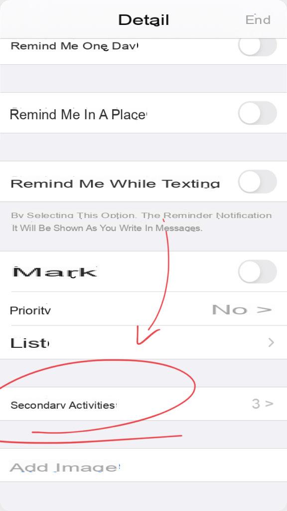Cómo crear recordatorios secundarios en iPhone, iPad y Mac