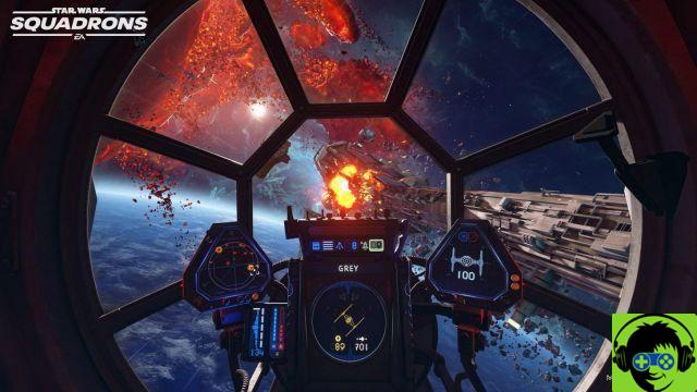 ¿Cómo funcionarán las naves capitales en Star Wars: Squadrons?