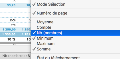 Como contar células não em branco no Excel?