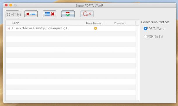 Come trasformare un PDF in Word con Mac