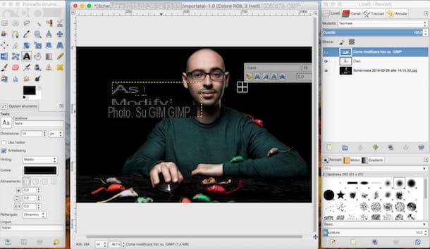 Come modificare le foto con GIMP
