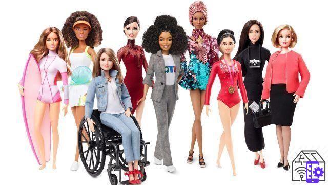 Como mudou: a Barbie