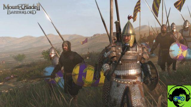 Come disabilitare Mount e Blade II: schermata del titolo di avvio di Bannerload