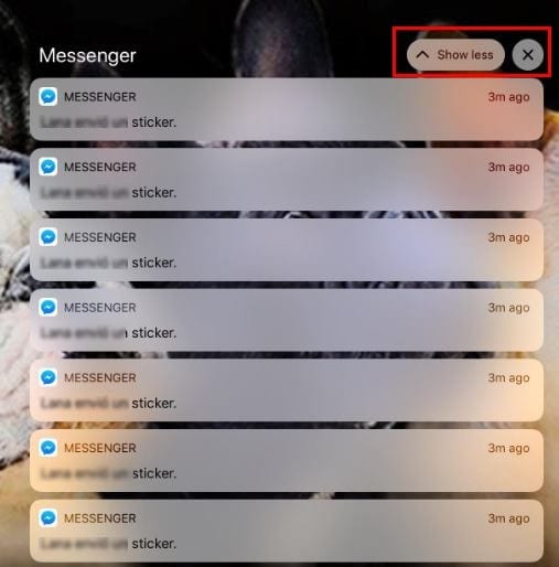 Manage notify your iOS 12