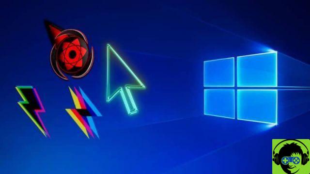 Cómo personalizar y cambiar el color del cursor del mouse en Windows 10