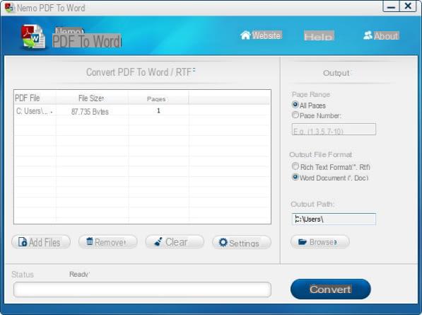 Programmi per trasformare PDF in Word