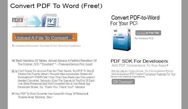 Programs to transform PDF to Word