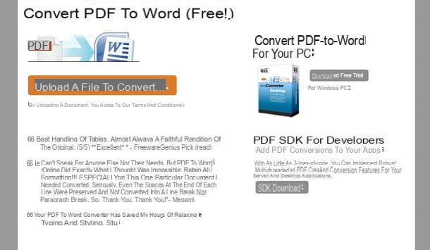 Programas para transformar PDF em Word