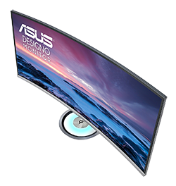 Asus Designo Curve MX38VC é como o preto: combina com tudo