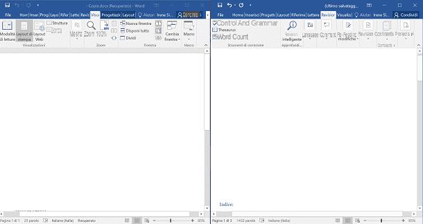 Cómo comparar dos archivos de Word