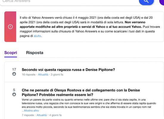 O que resta do Yahoo Respostas?