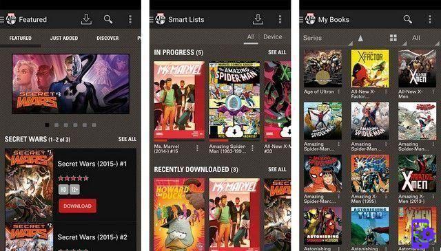 Os 10 melhores apps para ler quadrinhos no Android