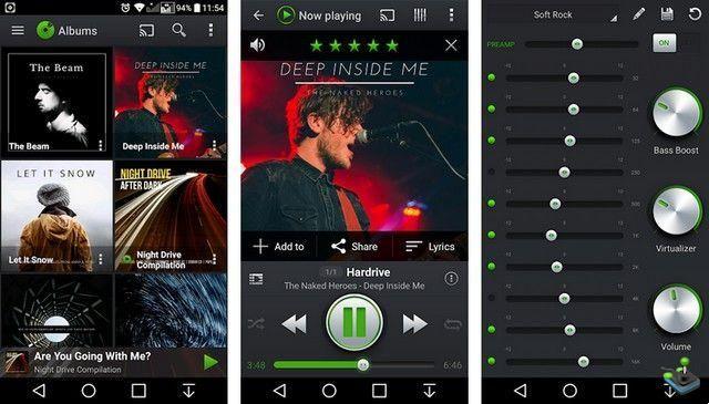 Los 10 mejores reproductores de música para Android