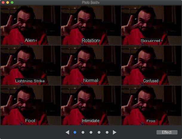 How to take a photo from the Mac