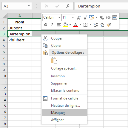 Tutorial do Excel: Como ocultar e exibir elementos?