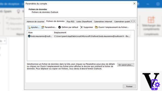 Como removo meu endereço do cliente Microsoft Office Outlook?