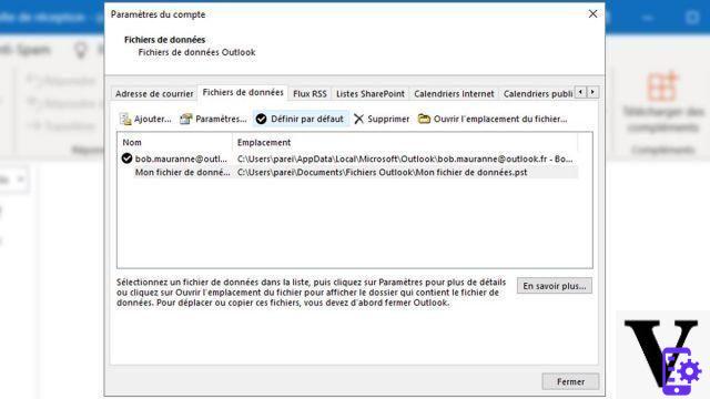 Como removo meu endereço do cliente Microsoft Office Outlook?