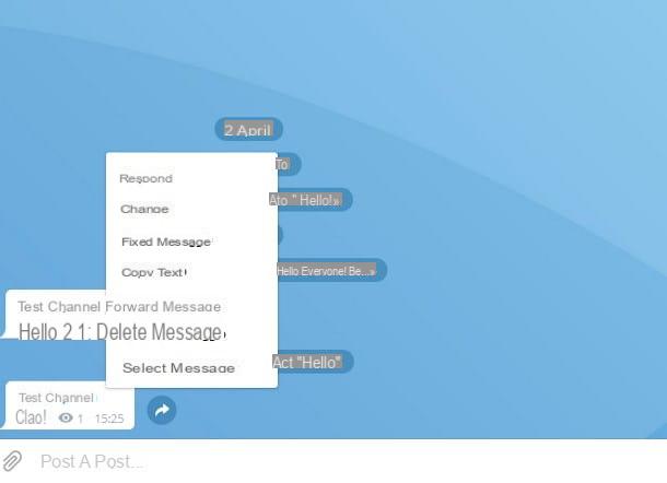 Cómo arreglar un mensaje en Telegram