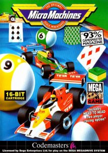 Micro Machines Sega Mega Drive cheats and codes