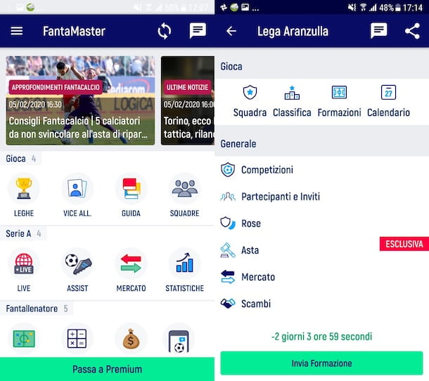 App para leilão de fantasy de futebol