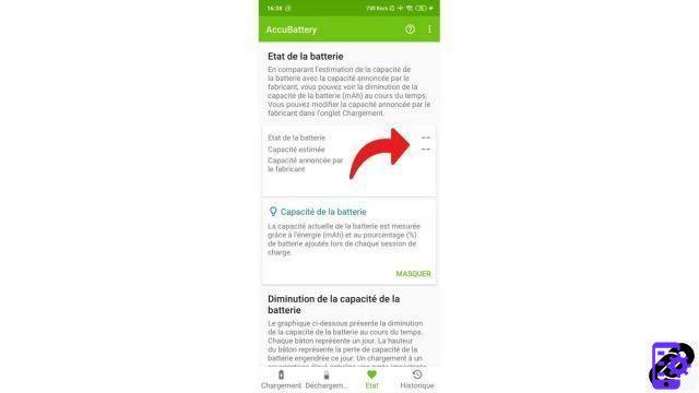 Como saber o estado de saúde da bateria de um smartphone Android?