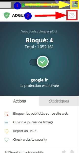 Delete the banner or the message I accept `` Google uses cookies ''