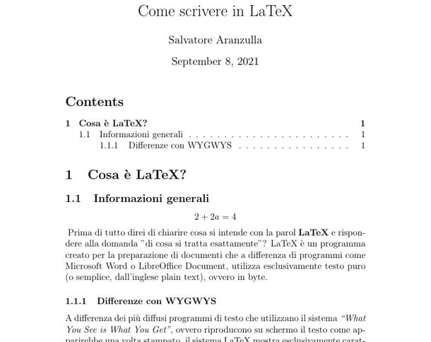 How to write in LaTeX