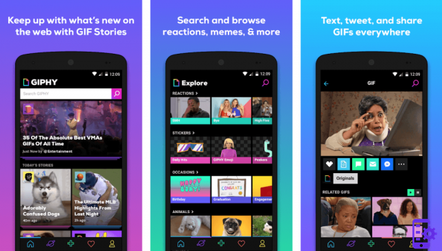 Les meilleures applications pour les gifs