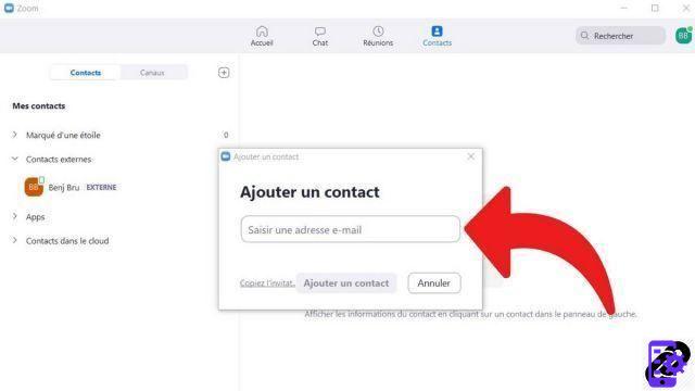 How to add a contact on Zoom?
