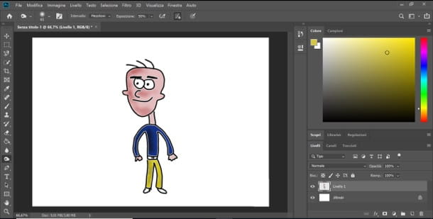 How to draw in Photoshop