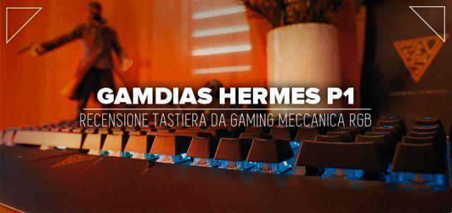 Revisión de Gamdias Hermes P1 • Teclado mecánico para juegos RGB