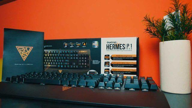 Gamdias Hermes P1 Review • Teclado mecânico RGB para jogos