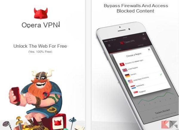Free VPN for iPhone and iPad, thanks to Opera