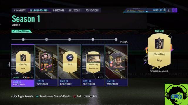 Todas las recompensas de la temporada 1 de FIFA 21 Ultimate Team