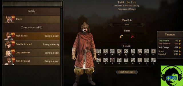 The different clan roles and how they work in Mount and Blade II: Bannerlord