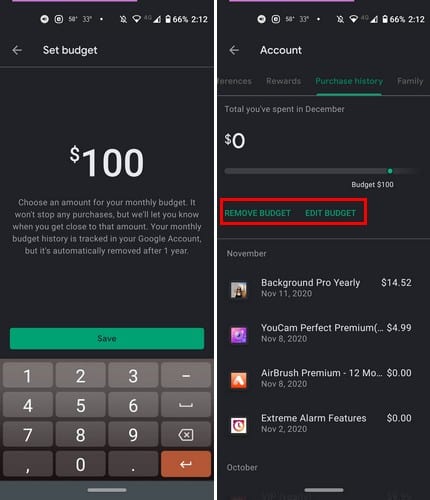 Como visualizar seu histórico de compras do Google Play