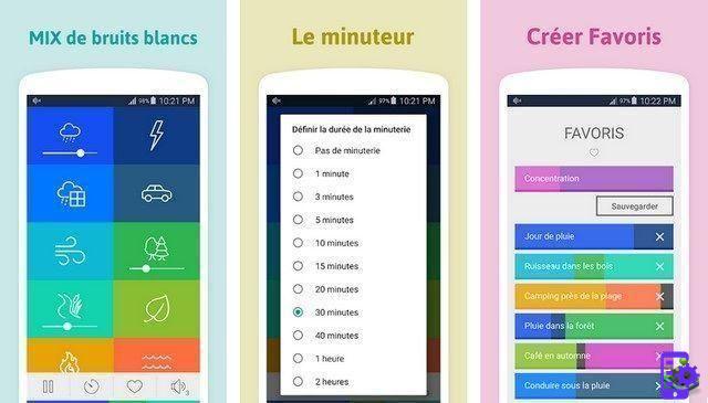 Le migliori app di rumore bianco su Android