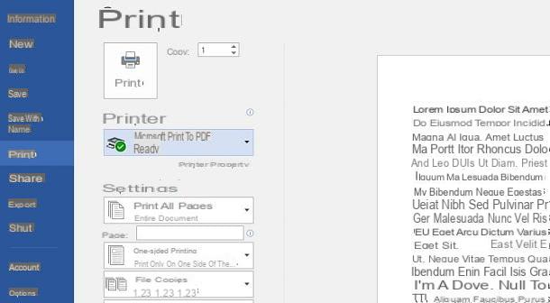 Comment imprimer à partir de Word