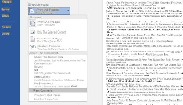 Come stampare da Word
