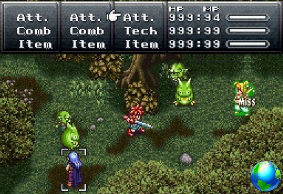 Cheats e códigos do SNES do Chrono Trigger