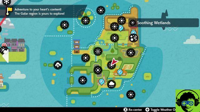 How to choose and control the weather in Pokémon Sword and Shield's Isle of Armor
